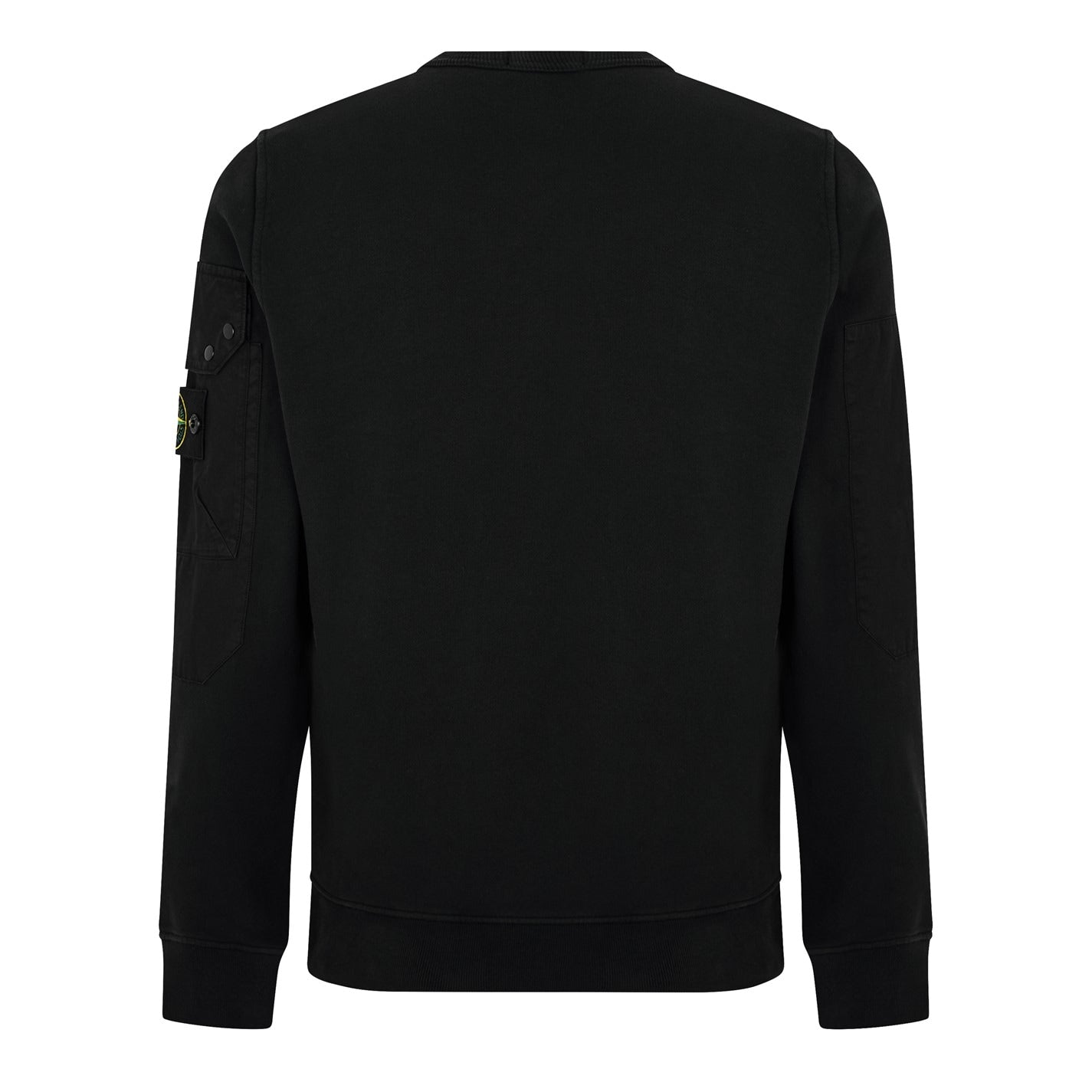 Stone Island Crewneck Pocket Sweatshirt Black