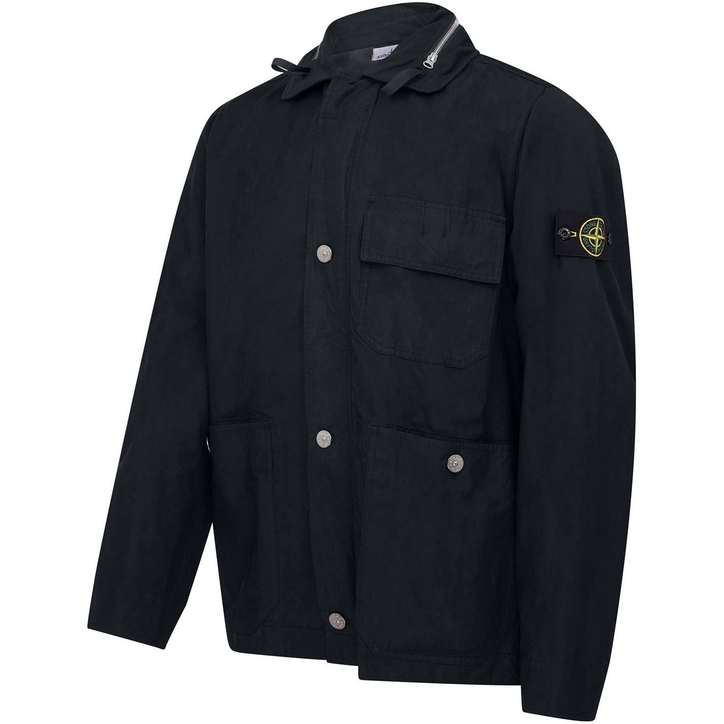 Stone Island Cupro Cotton Field Jacket