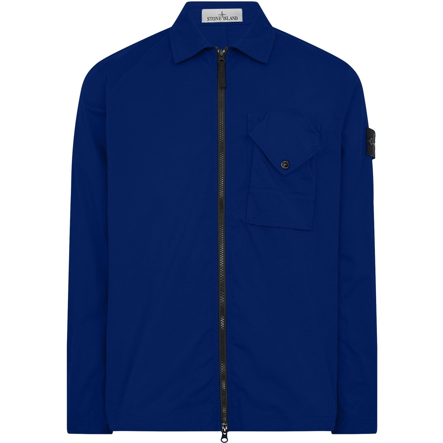 Stone Island Bellows Overshirt Blue