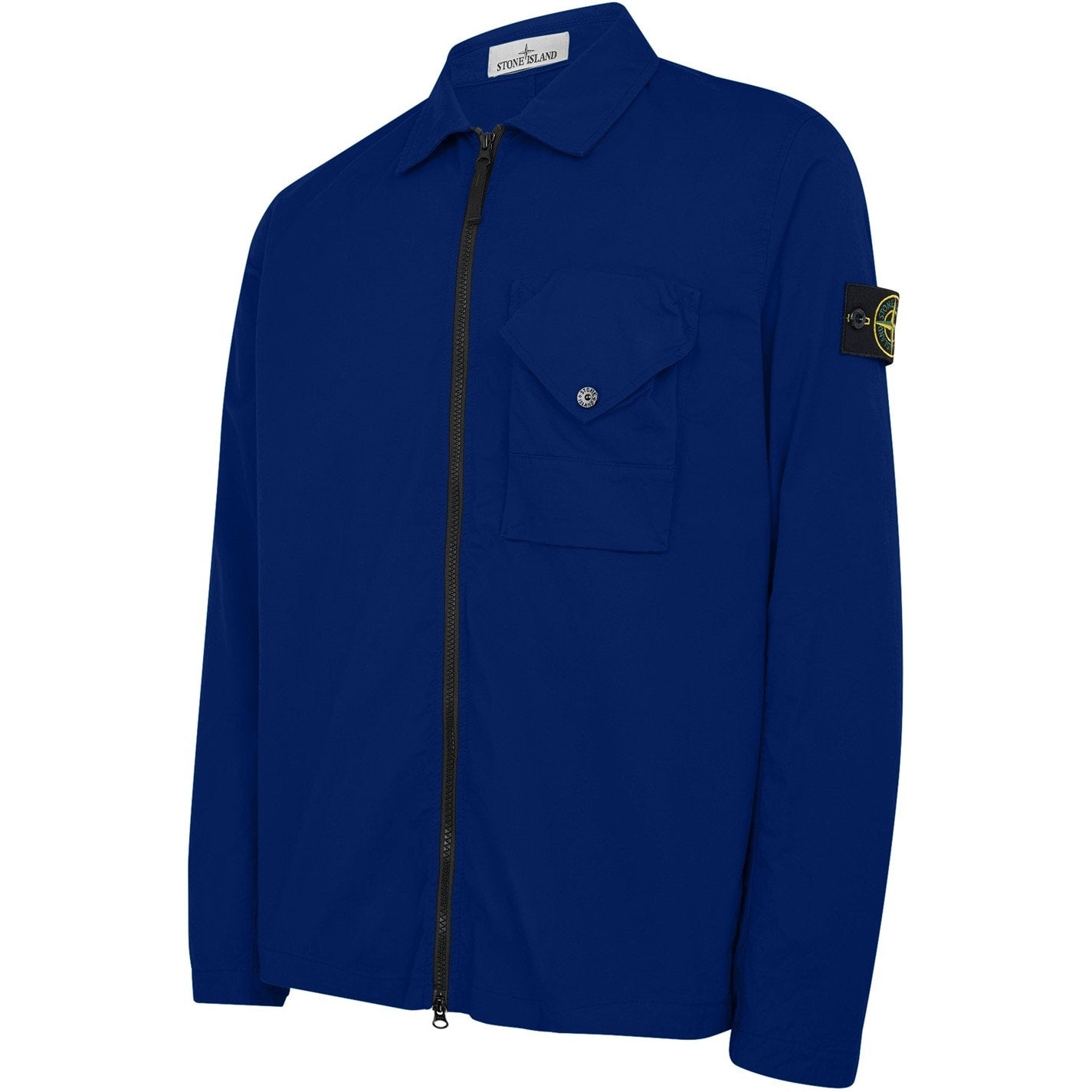 Stone Island Bellows Overshirt Blue