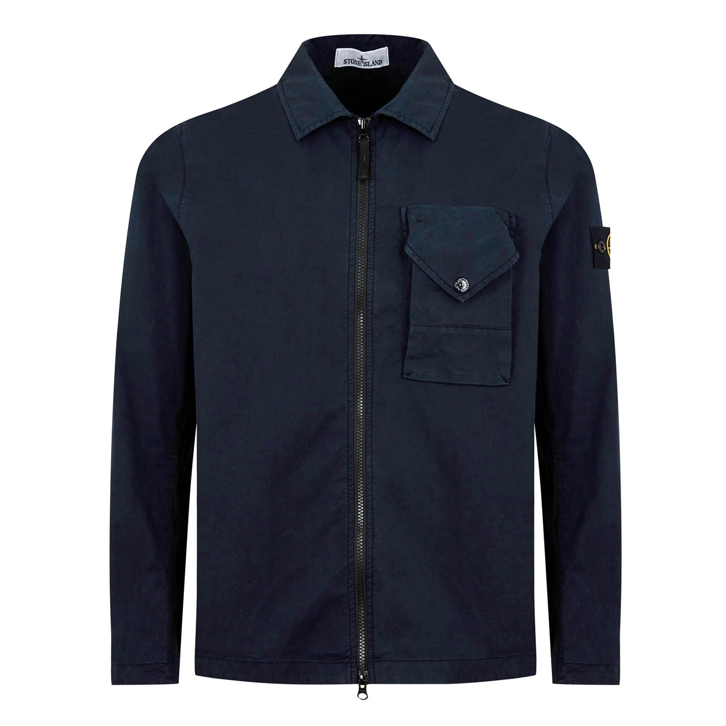 Stone Island Bellows Overshirt Navy