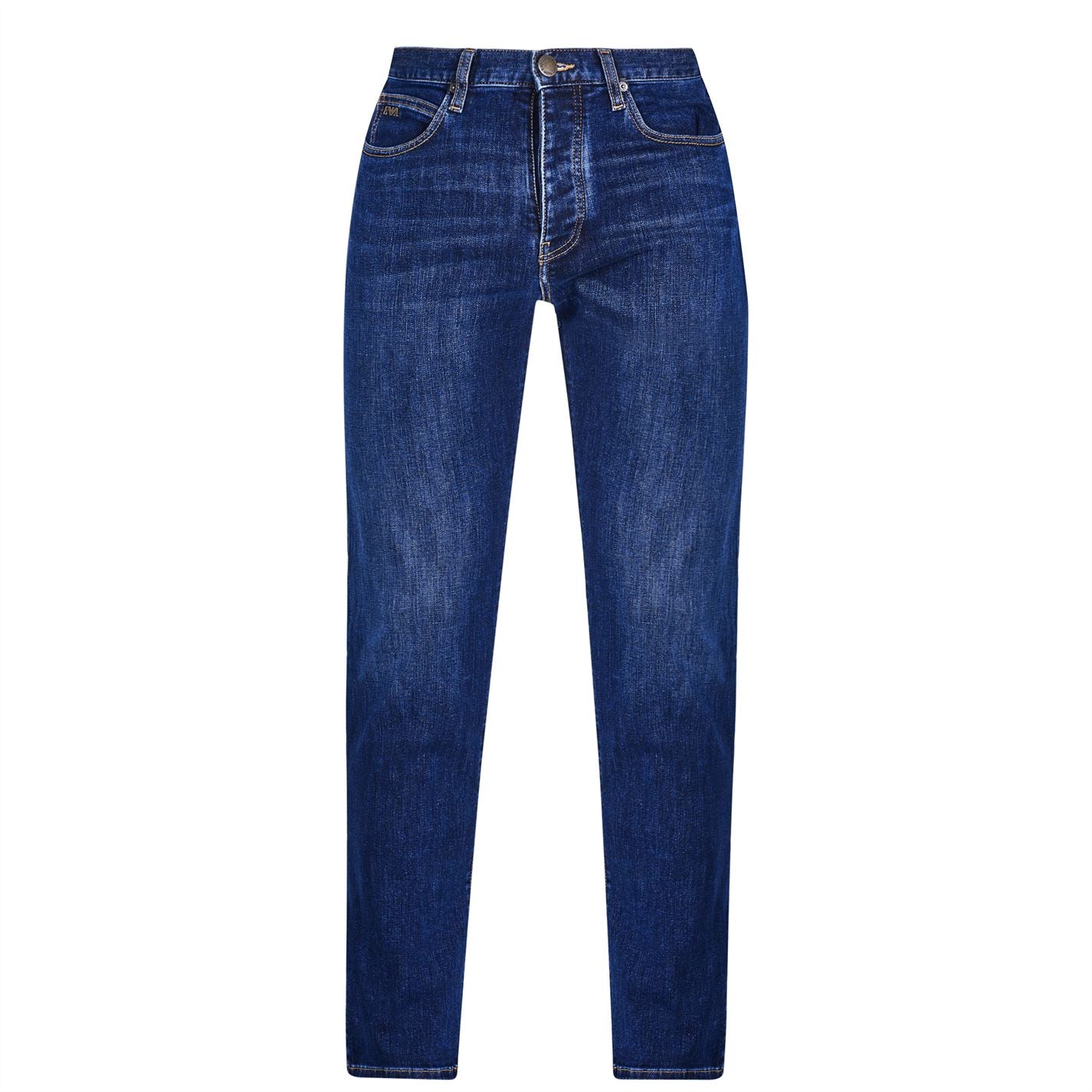 Emporio Armani J21 Regular Fit Jeans Mid Blue