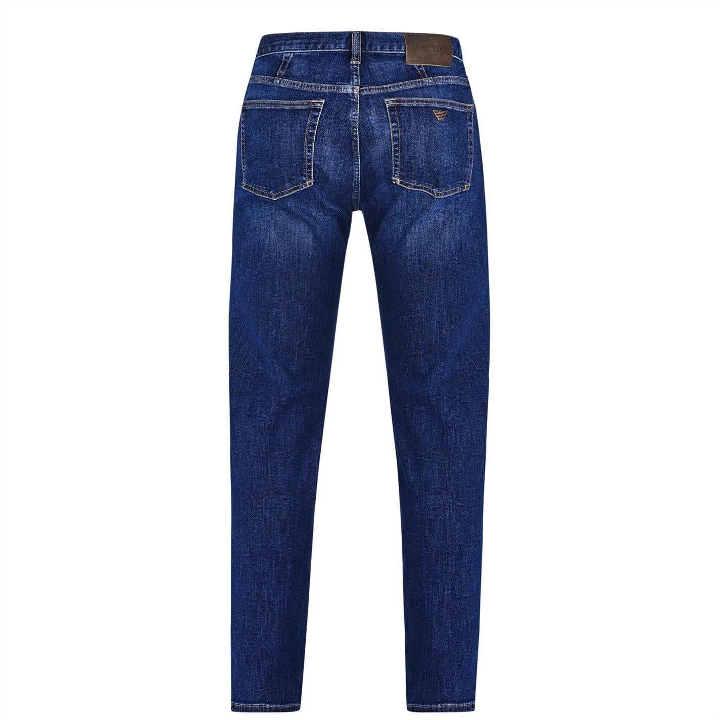 Emporio Armani J21 Regular Fit Jeans Mid Blue