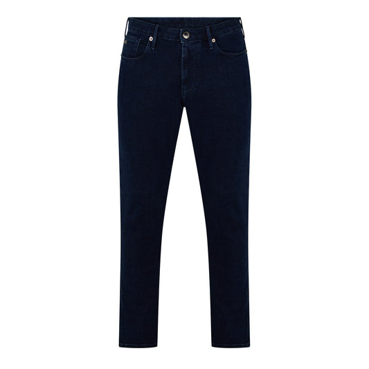 Emporio Armani J06 Slim Jeans Solid Blue