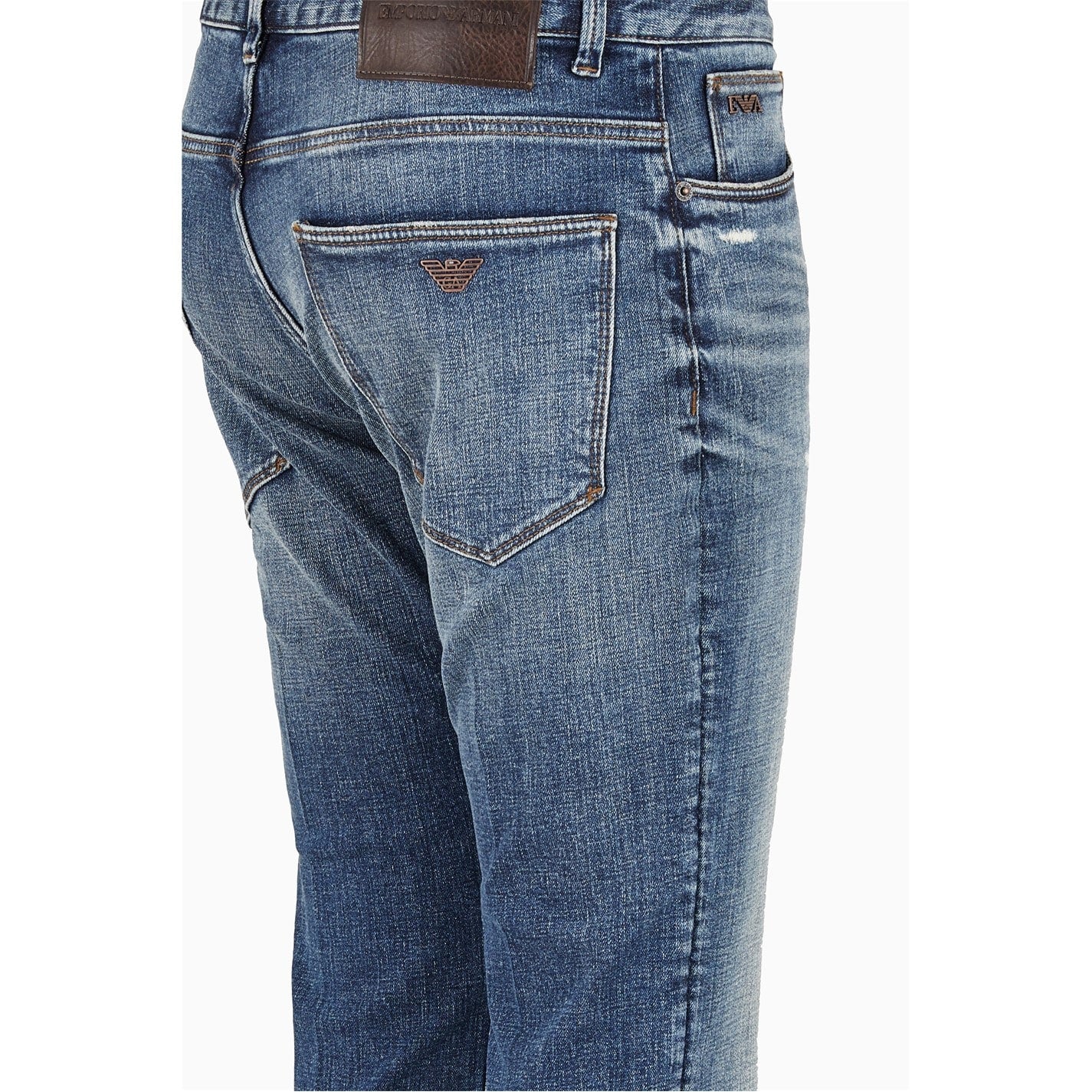 Emporio Armani J06 Slim Jeans Denim Blu Md