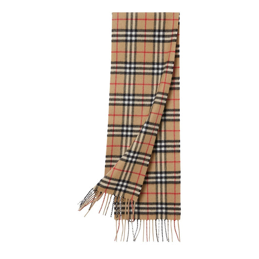 Burberry Checked Cashmere Scarf