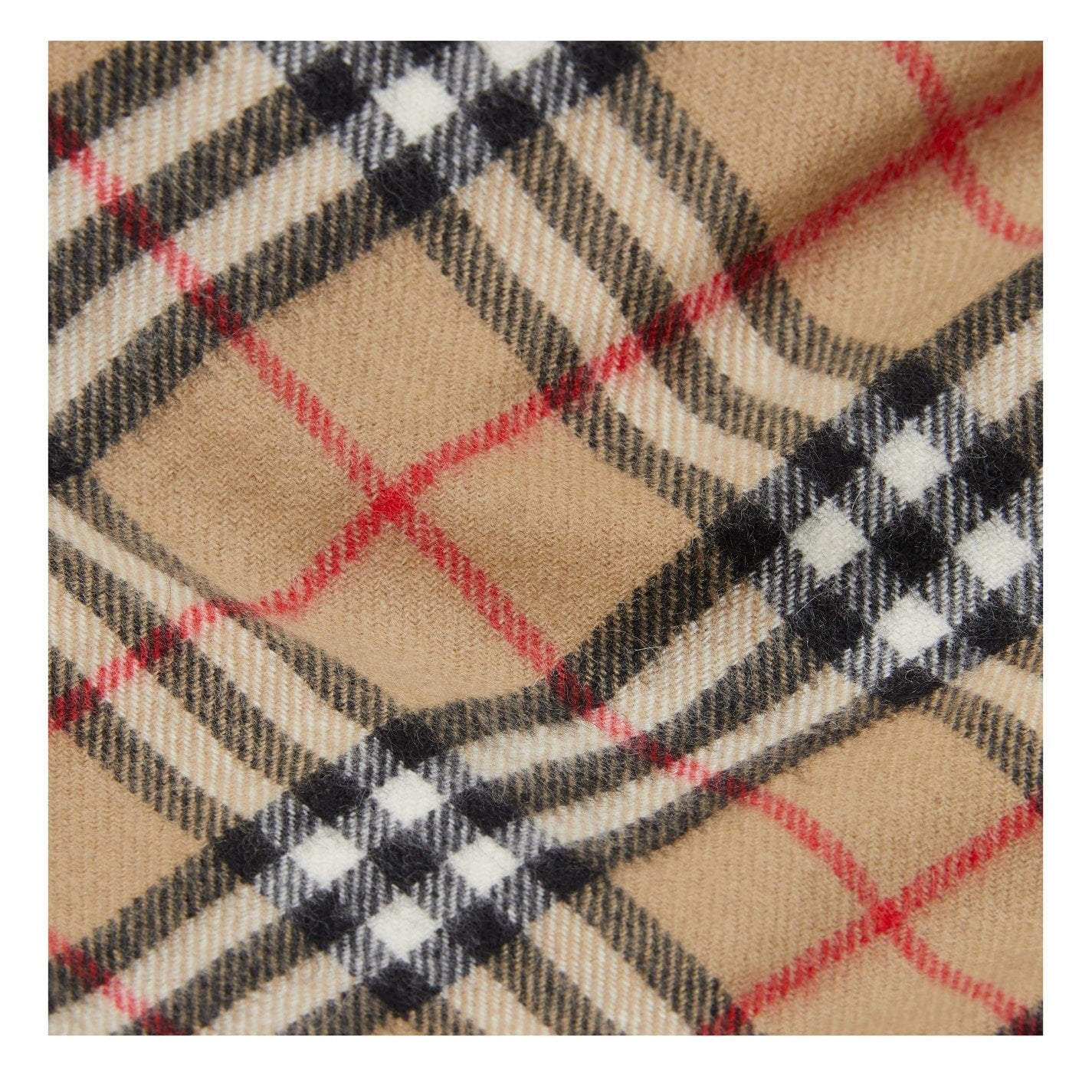 Burberry Checked Cashmere Scarf